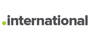 .INTERNATIONAL Domain Logo