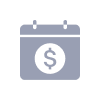 renewal cost icon